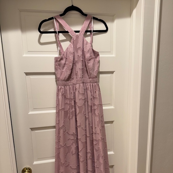 Lulus Love and Beyond Mauve Pink Burnout Floral Maxi Dress - Picture 1 of 2